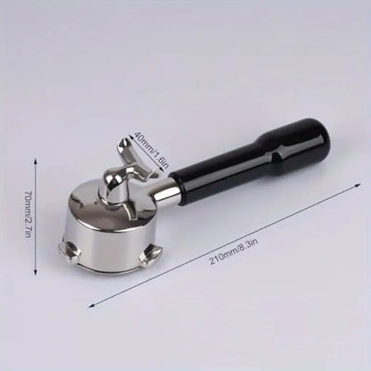 Breville Barista Series 54mm Portafilter - Double Spout for Dual Espresso Shots, 304 Stainless Steel Basket with ABS Handle